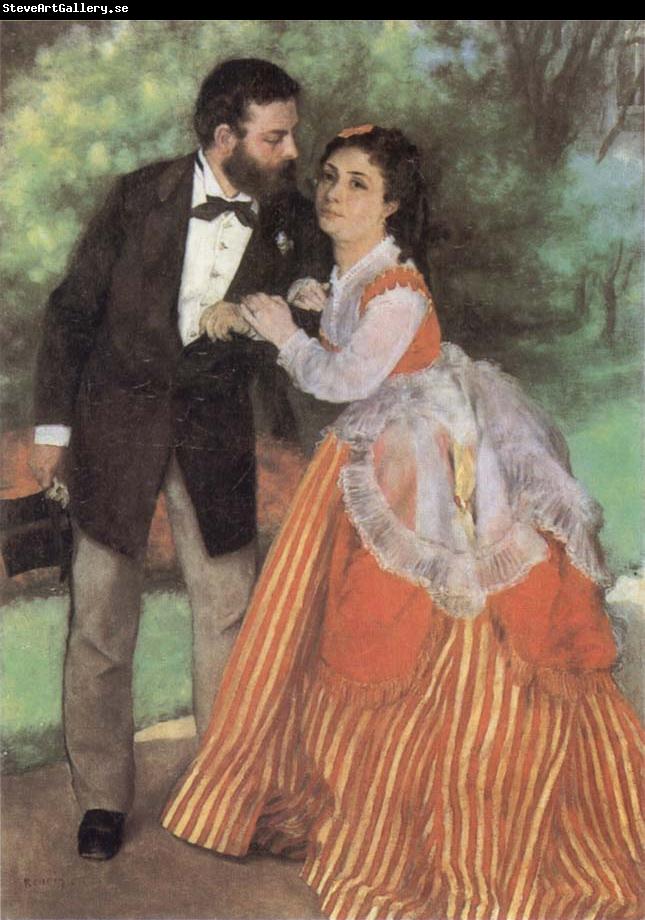 Pierre-Auguste Renoir The Painter Sisley and his Wife